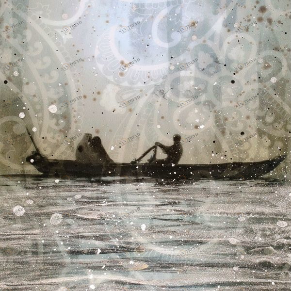 Арт-панель на холсте Alex Turco Middle East Glare The Calm THECALM