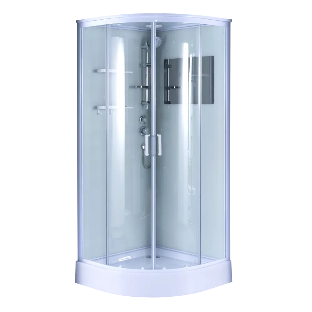 Душевая кабина Мари 1/4 низкий поддон 90x90 см Santreyd STLM-2009229 - Вид №1