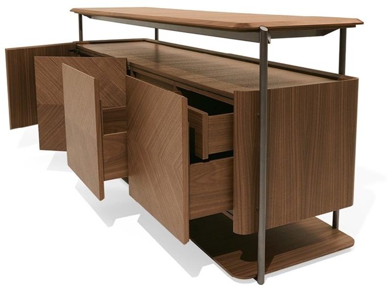 Giorgetti Буфет из орехового дерева Skyline sun-id-1419173 - Вид №1