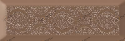 Metro-Lacroix cappuccino 08 10х30 Gracia Ceramica 010301001834
