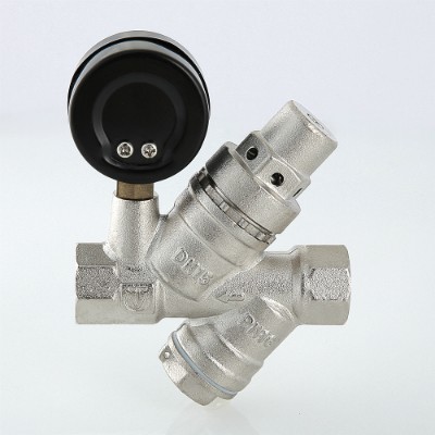 VT.082.N.05 Редуктор давления с фильтром и манометром Valtec 3/4"  - Вид №14