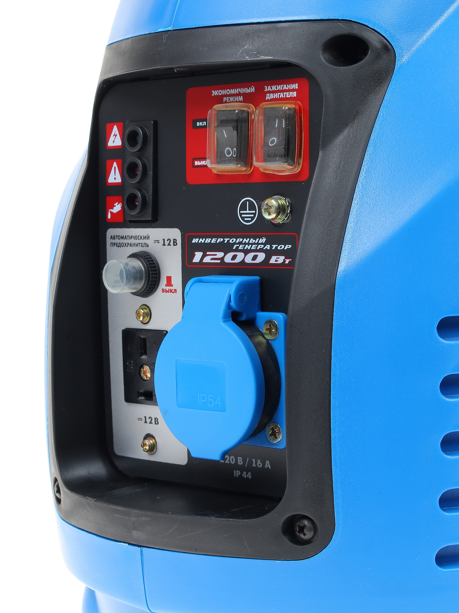 Электрогенератор   бензиновый Зубр ЗИГ-1200 1065712 STDN-0106248 - Вид №3