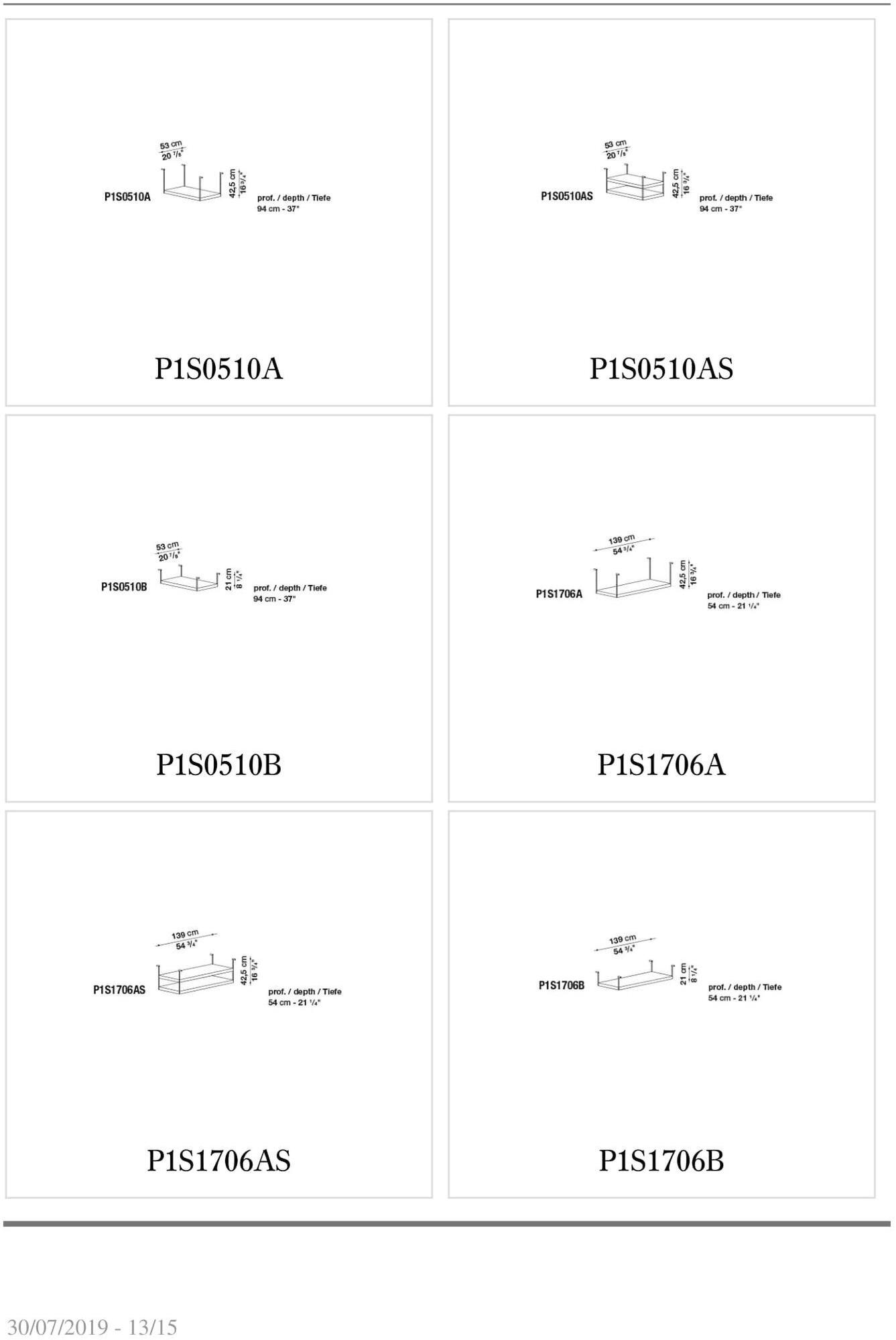 B&B Italia Project Прямоугольный рабочий стол Progetto 1 sun-id-1503584 - Вид №11
