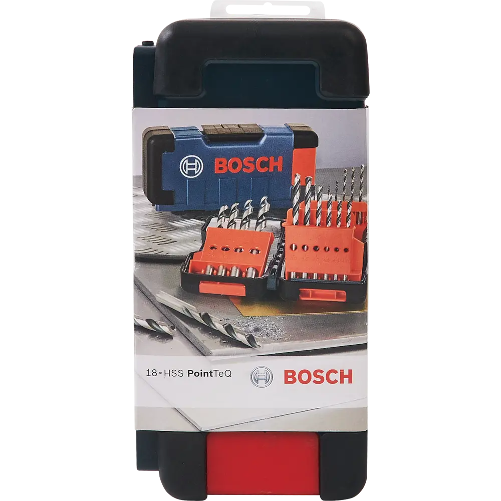 Набор свёрл по металлу HSS Bosch PointTeQ 2608577350, 18 шт. 83433423 STLM-2207573 BOSCH PROFESSIONAL  - Вид №2