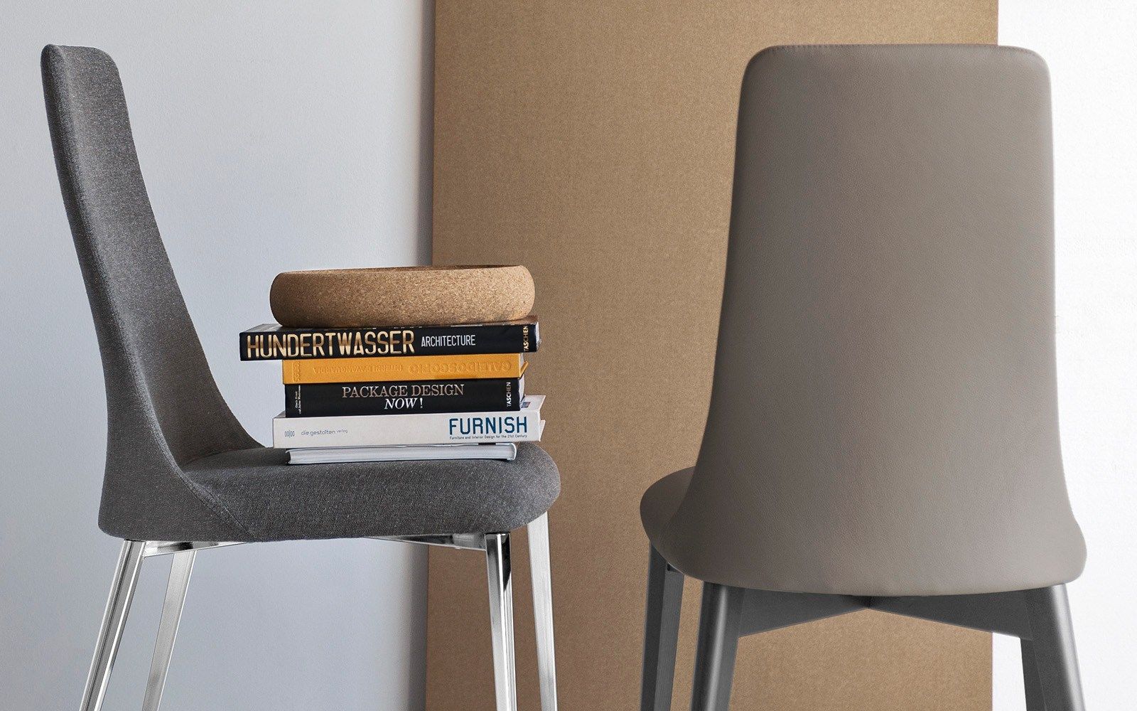 Мягкий стул из ткани Calligaris ETOILE ARCH-00129715 - Вид №2