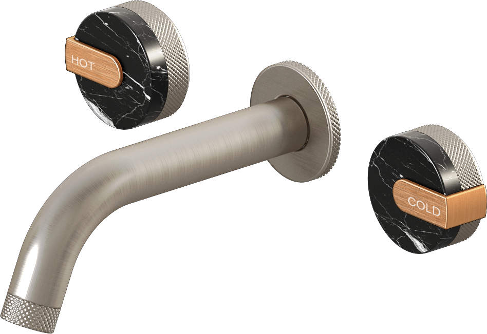 E-11530-R2MB-L1BRG-BNi Смеситель для умывальника из 19,1см носикем (внешняя часть) GRAFF MOD+