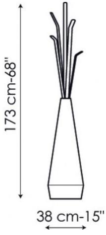 Bonaldo Торшер / вешалка из полиэтилена Kadou sun-id-1350617 - Вид №5