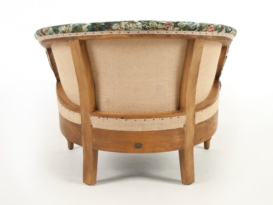 Бархатное кресло с подлокотниками CREARTE COLLECTIONS Хлопковая эссенция ARCH-00004832 - Вид №7