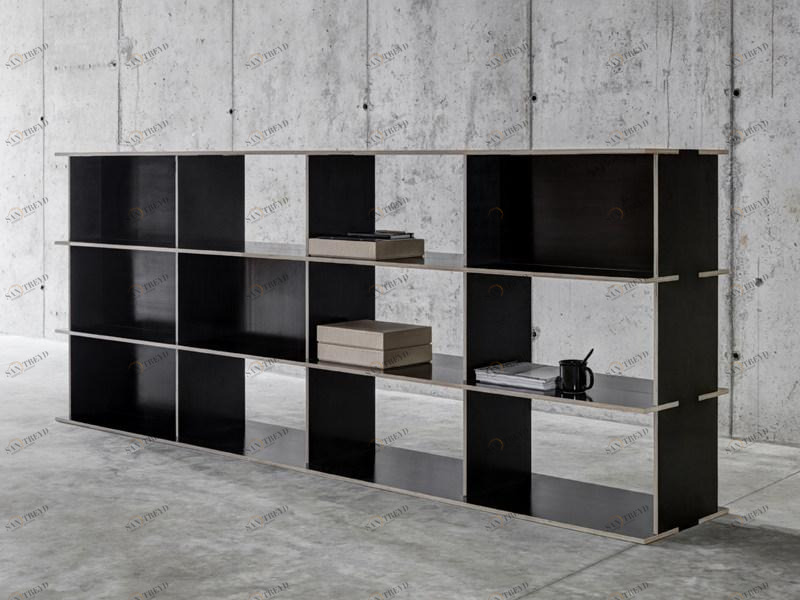 FIORONI Модульный двухсторонний книжный шкаф из многослойной фанеры J.m.b sun-id-1499945