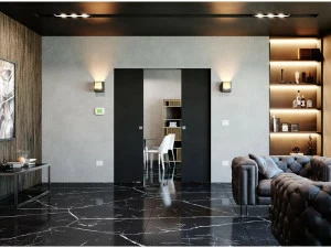 Ermetika Рама дверной стойки заподлицо со стеной с возможностью попадания световых точек