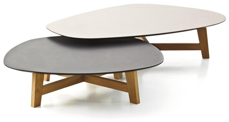 Moroso Овальный журнальный столик из ламинама® или alpi® с деревянной основой sun-id-1475236 - Вид №2