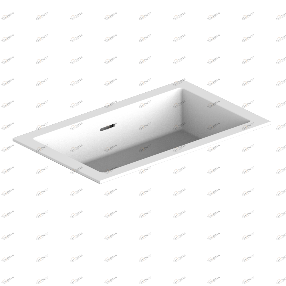 B13 V540 Накладная раковина под столешницу  прямоугольная Thg-paris 