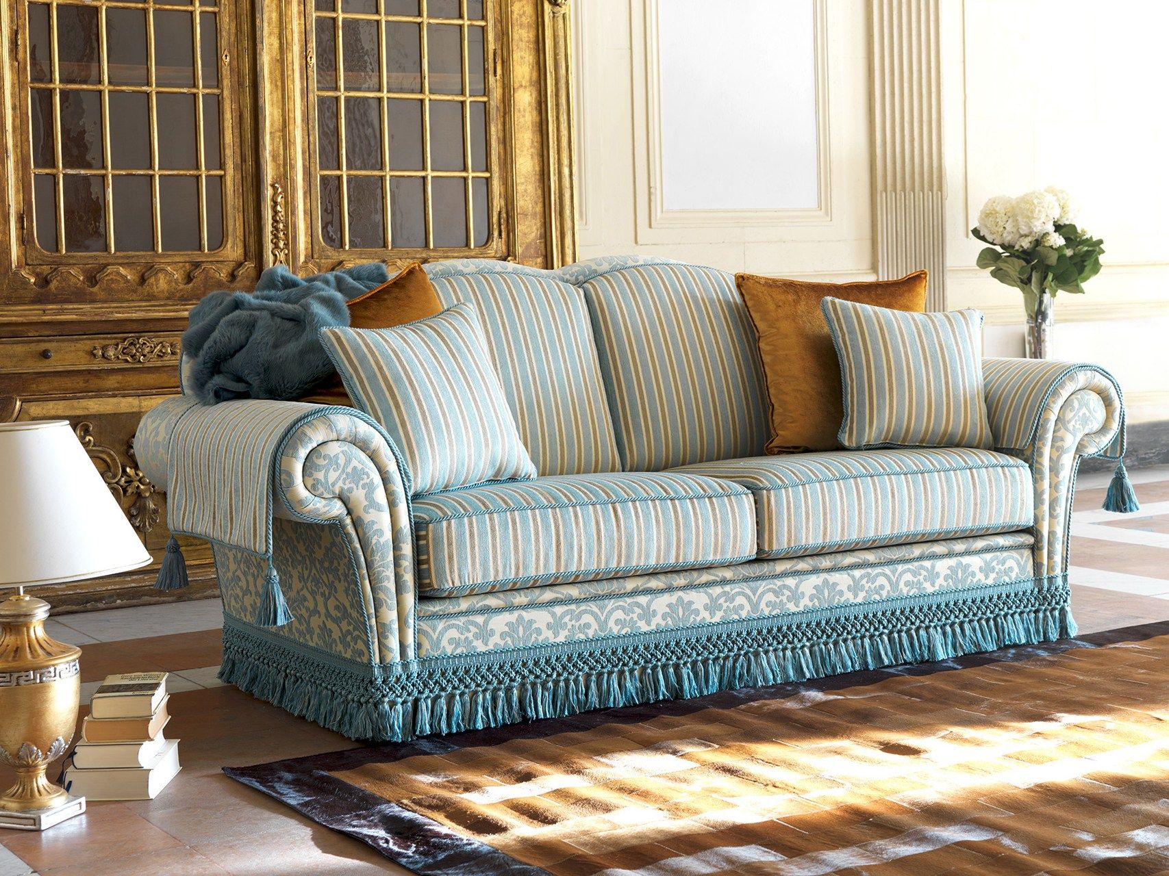 Ткань линейный диван Domingo Salotti Артур ARCH-00002453