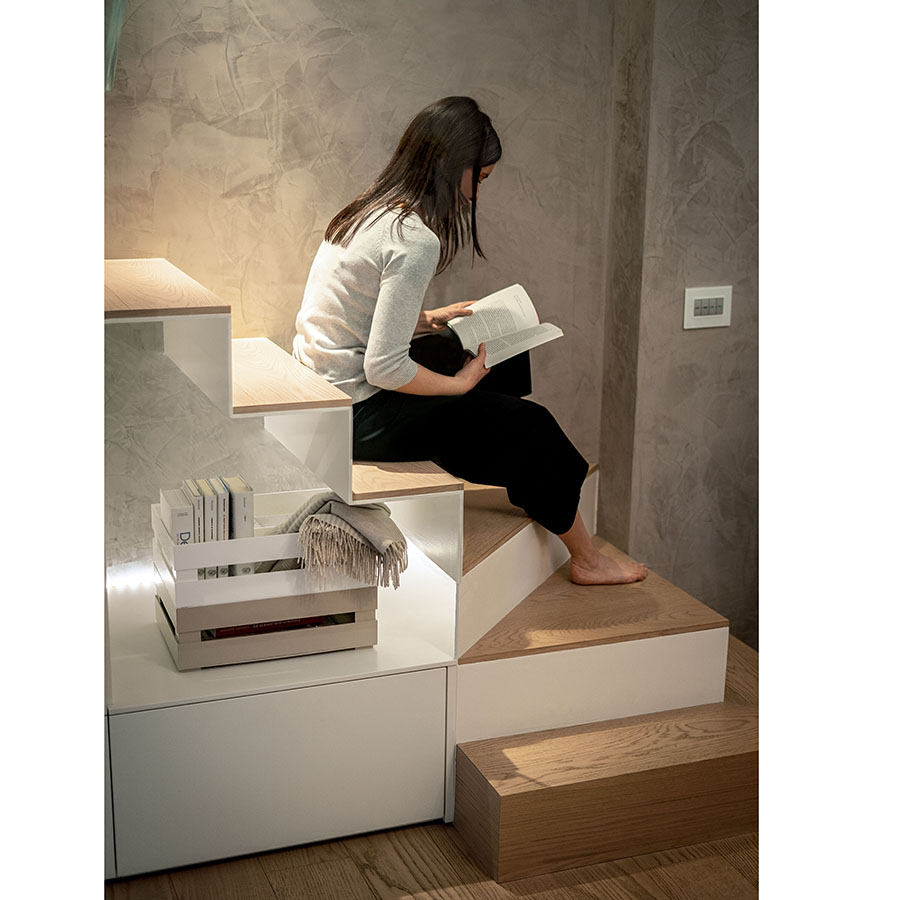 Ящик для хранения пластиковый 15 см бежевый Tidy&Store GUZZINI  00-3871173 Бежевый  - Вид №2