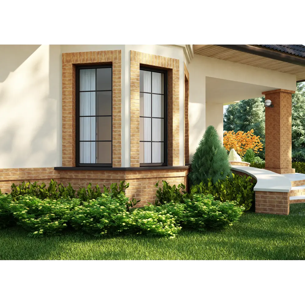 Плитка клинкерная Cerrad Rustico коричнево-оранжевый 0.5 м² 13660454 STLM-2119486 - Вид №4