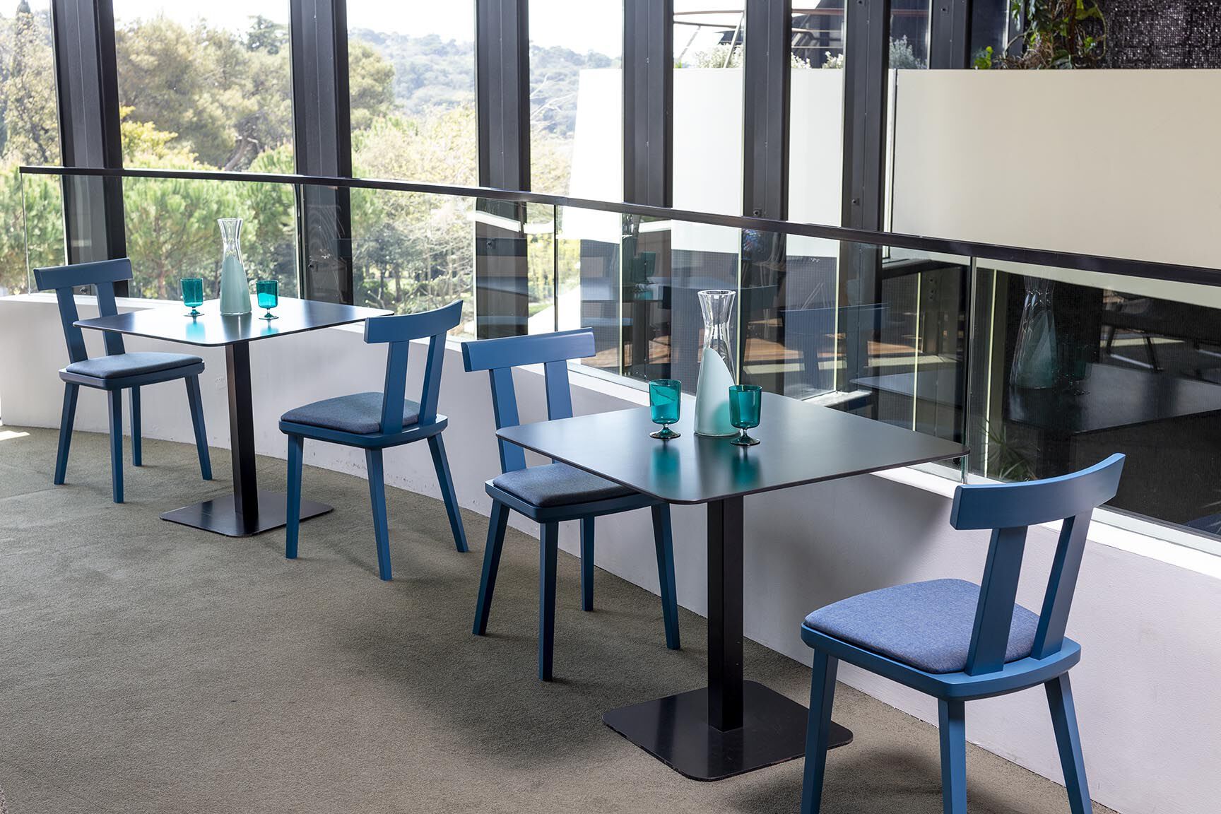 Деревянный стул с мягким сиденьем SIPA Милан ARCH-00150144 - Вид №3