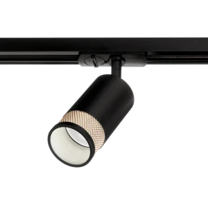 Трековый спот Wolta WTL-GU10/12BG - черный акцентный светильник 89436513