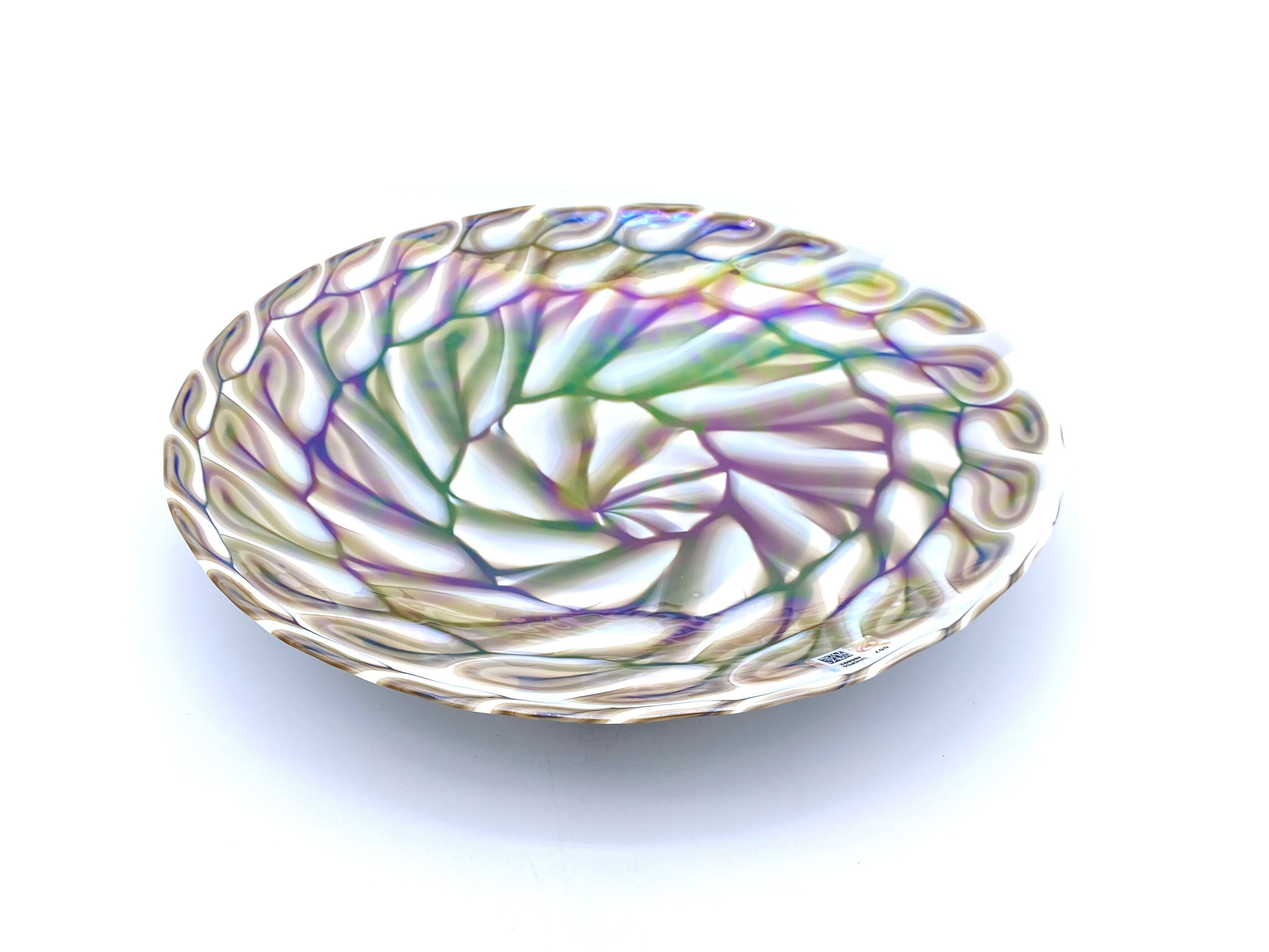 Тарелка для фруктов из муранского стекла ручной работы YourMurano Decorative Plates ARCH-00096636