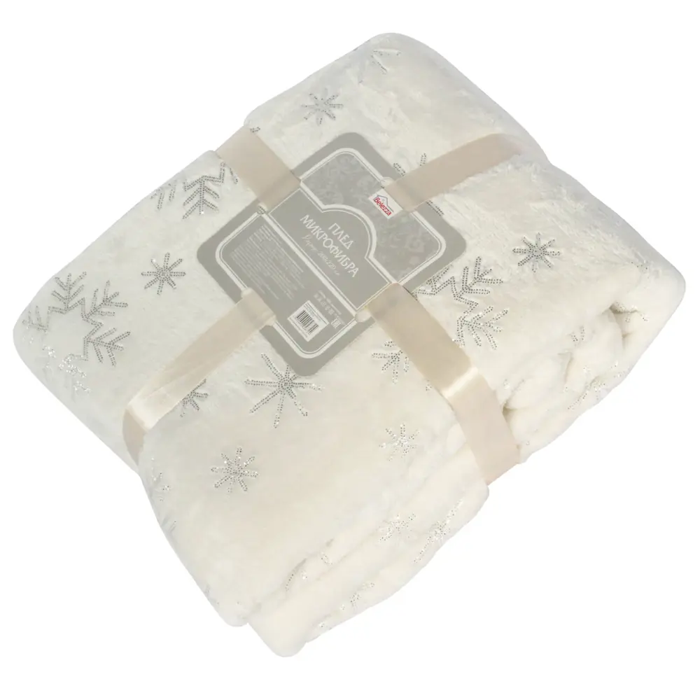 Плед Снегопад 180х200 микрофибра BELEZZA STLM-2172690 - Вид №2