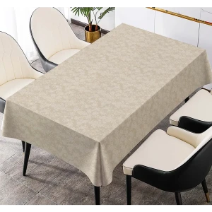 Скатерть Кружево 1017-1 квадратная 137x160 см цвет бежевый