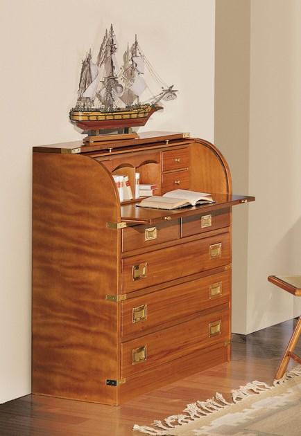 Caroti Письменный стол из дерева с откидными дверцами  600  - Вид №3