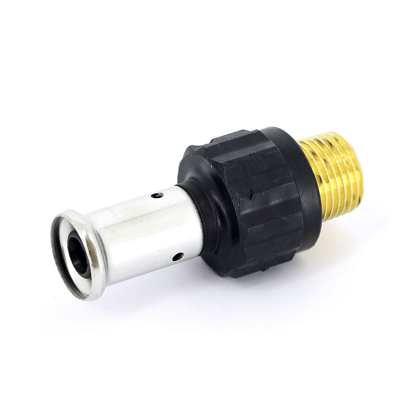 Муфта пресс-Н PVDF HENCO 16x1/2" 17PK1604 - Вид №1