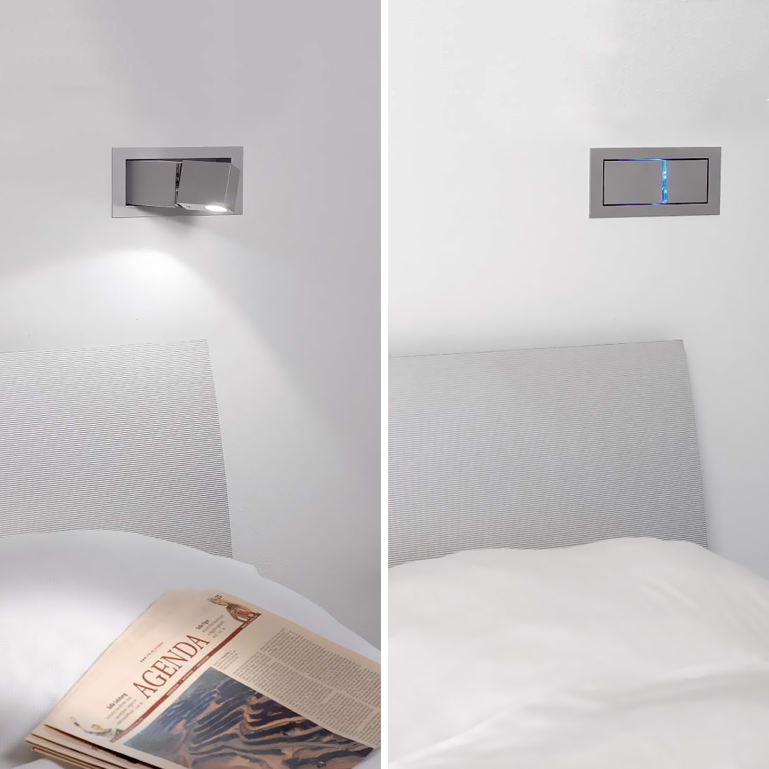 Slv 146254 BEDSIDE LED светильник встраиваемый в стену 75657 - Вид №1