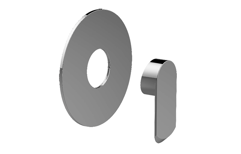 E-7030-LM45N-T Подштукатурный смеситель для душа 1/2” - внешние элементы GRAFF Phase