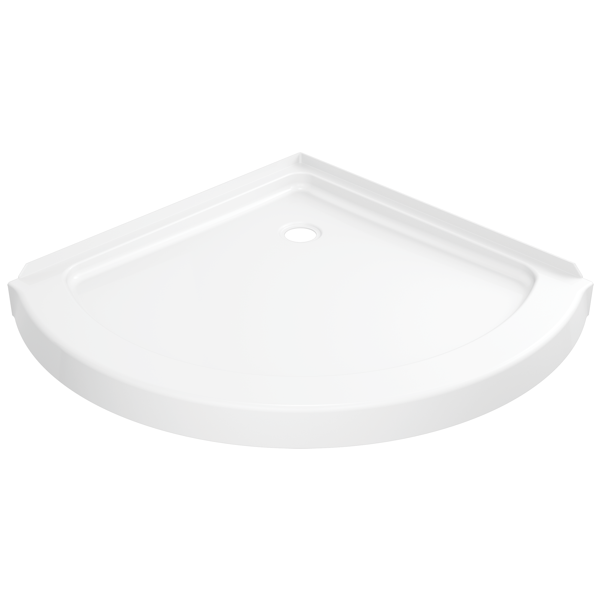 Угловой душевой поддон 38 '' Delta Faucet B711917-3838-WH