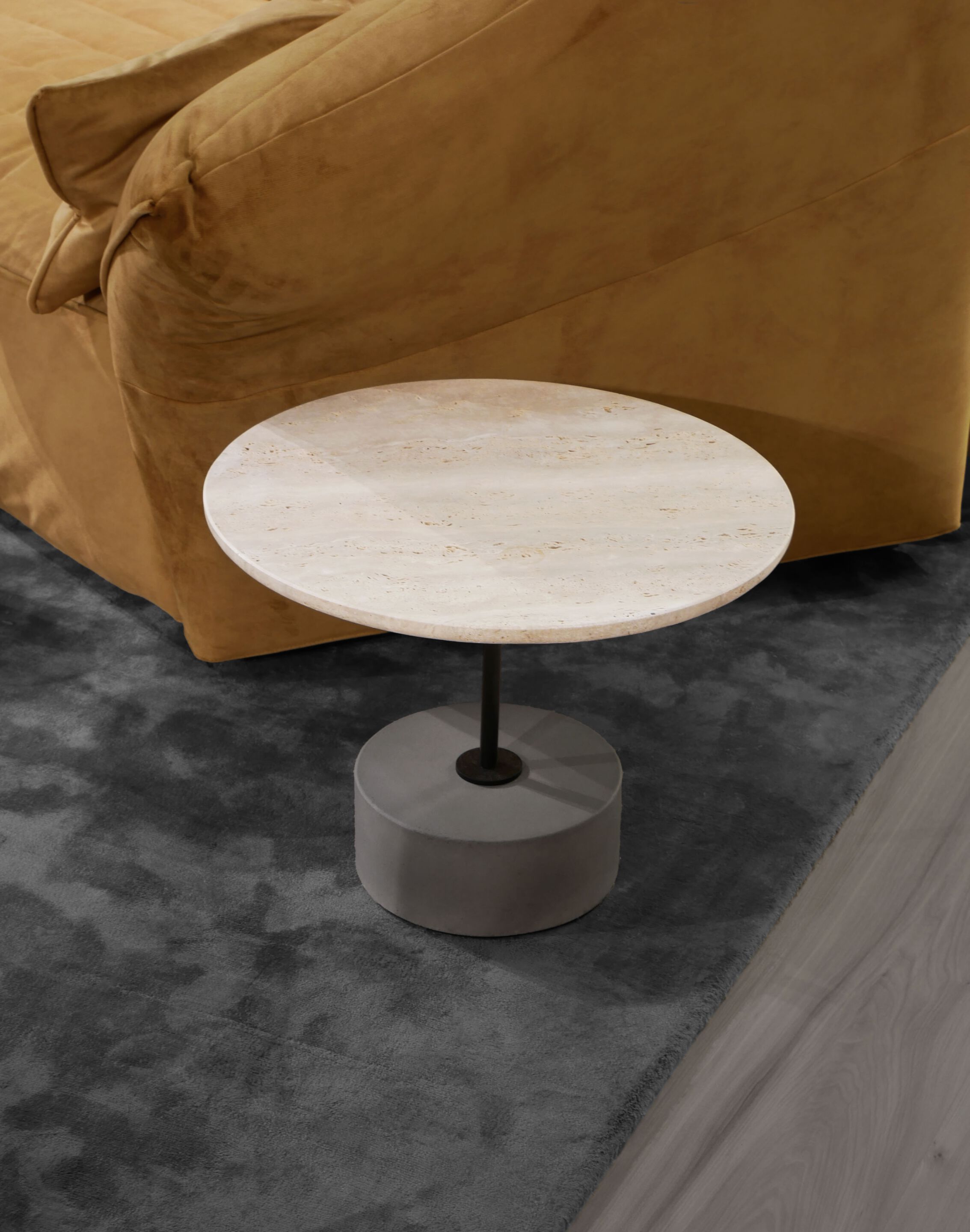 Низкий журнальный столик Vibieffe 9085 CONCRETE ARCH-00102010 - Вид №1