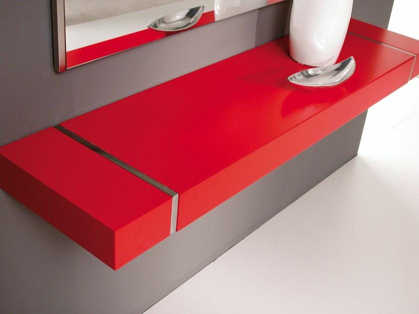 Лакированная подвесная консоль из мдф с ящиками Mix Santreyd sun-id-1465401 - Вид №3