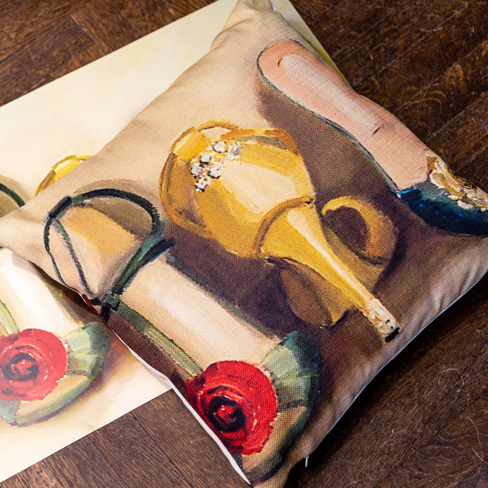 244521596 Арт-подушка «Каблучки» Object Desire  - Вид №1