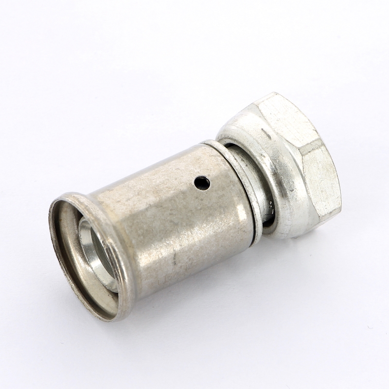 Муфта пресс-В с накидной гайкой оловянное покрытие HENCO 16x1/2" 26P16ZA - Вид №1