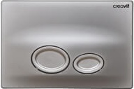 GP2002.00 Кнопка для инсталляции DROP матовая серая Creavit Drop