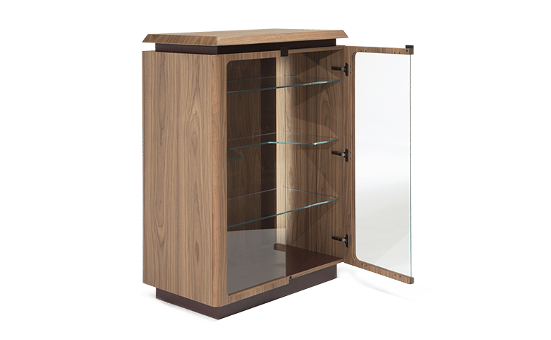 Витрина из грецкого ореха со встроенным освещением Natuzzi Italia Phantom ARCH-00060326 - Вид №1