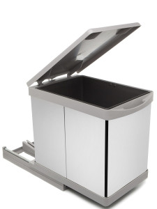 Контейнер для мусора на дверцу Navako Beta 350/16 Beige Grey NAVAKO