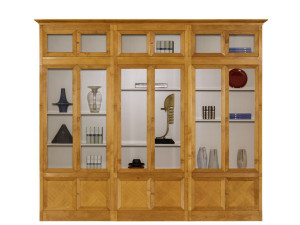 Модульный книжный шкаф из вишни