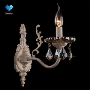 Бра настенное белое с золотым Eurosvet 3281/1 Strotskis EUROSVET СВЕЧА 00-3927714 Белый;золото