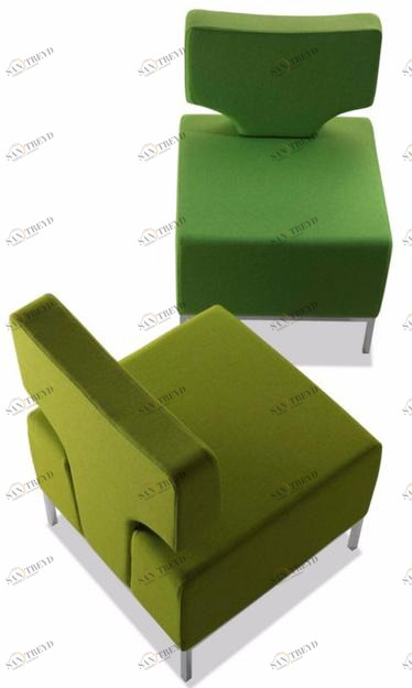 Sedex Модульное кресло с обивкой Dexter 2300