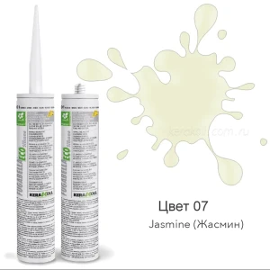 90813293 Герметик KERAKOLL FUGABELLA ECO Silicone 07 Jasmin 310мл STLM-0944945