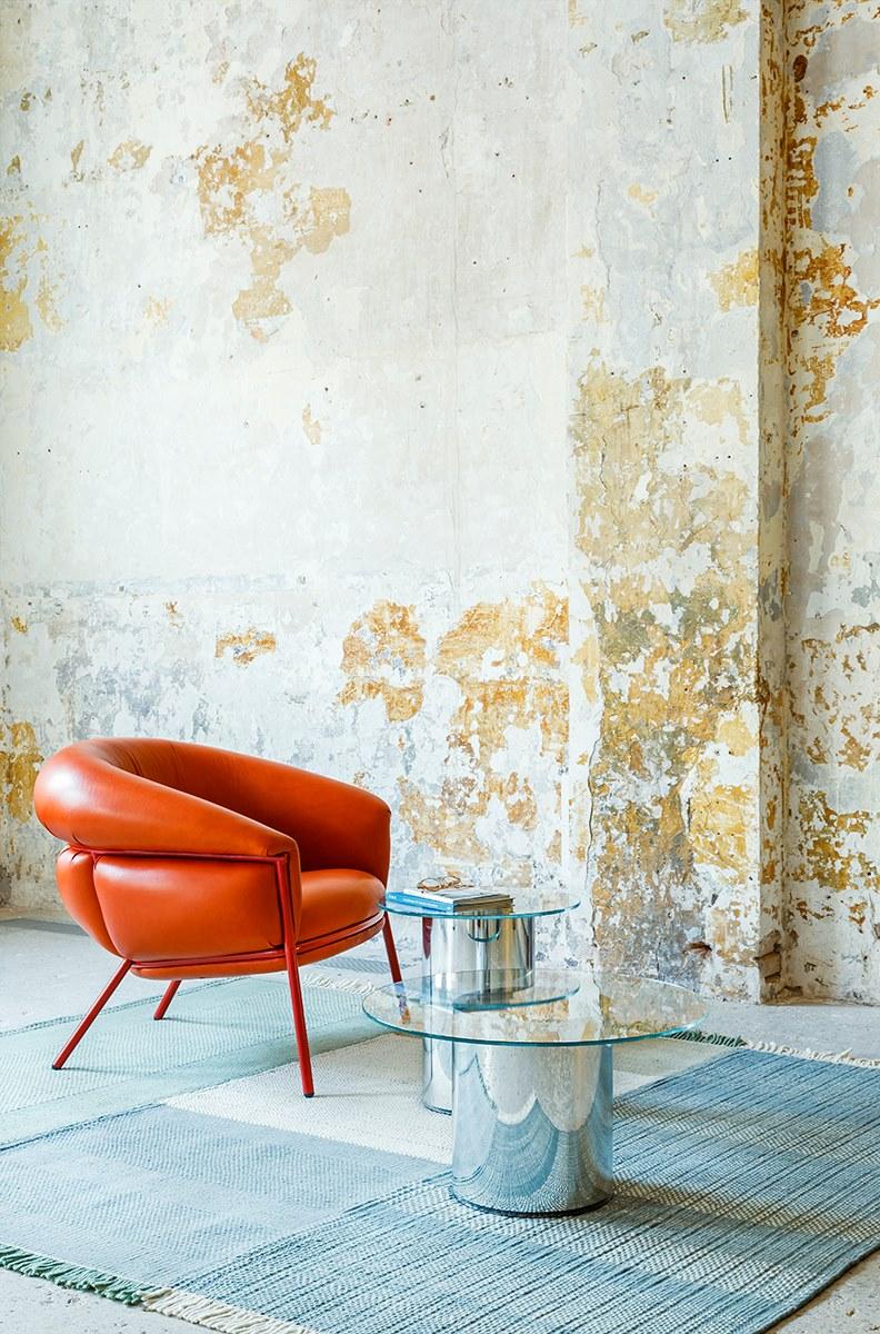 BD Barcelona Design Кожаное кресло с подлокотниками Grasso sun-id-1473829 - Вид №6