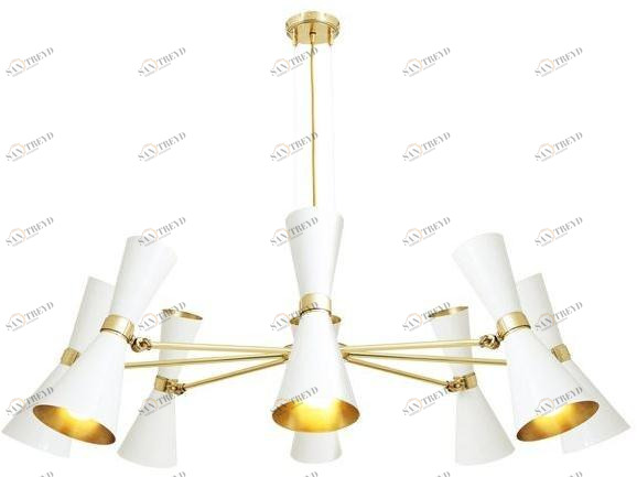 Mullan Lighting Люстра из латуни с прямым светом Cairo Mlf187 