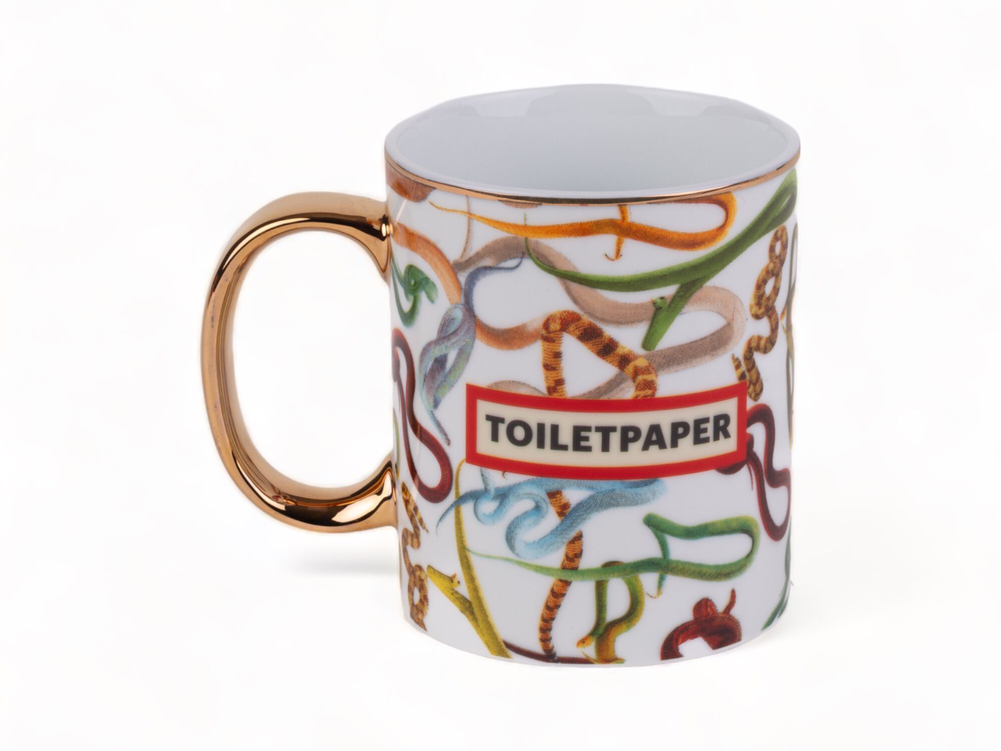 Фарфоровая кружка Seletti Seletti пользуется туалетной бумагой ARCH-00010616