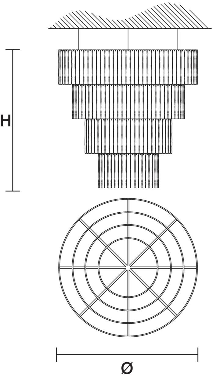 Masiero Подвесной светильник из стекла накаливания Glass sun-id-1477859 - Вид №1