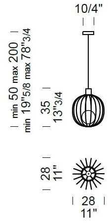 Borzalino Металлический светодиодный подвесной светильник Lira sun-id-1415666 - Вид №3