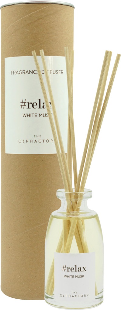 10656735 Ambientair Диффузор ароматический The Olphactory RELAX Белый мускус 100 мл Стекло