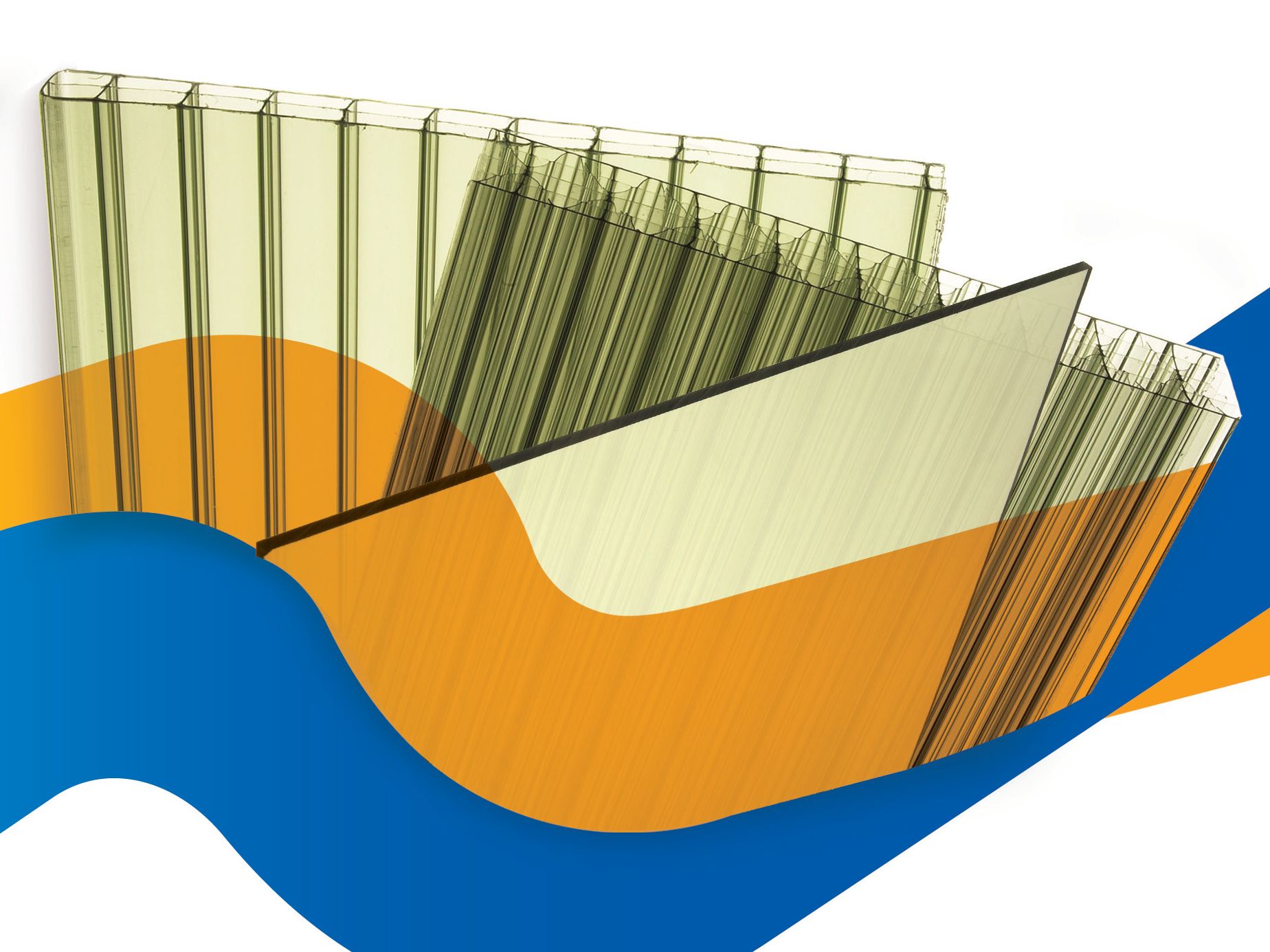 Поликарбонатный лист с солнечным управлением Polyvantis LEXAN™ THERMOCLEAR™ ARCH-00071149 - Вид №4