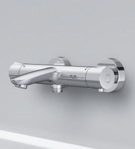 F8050000 смеситель д/ванны/душа с термостатом хром шт AM.PM Like