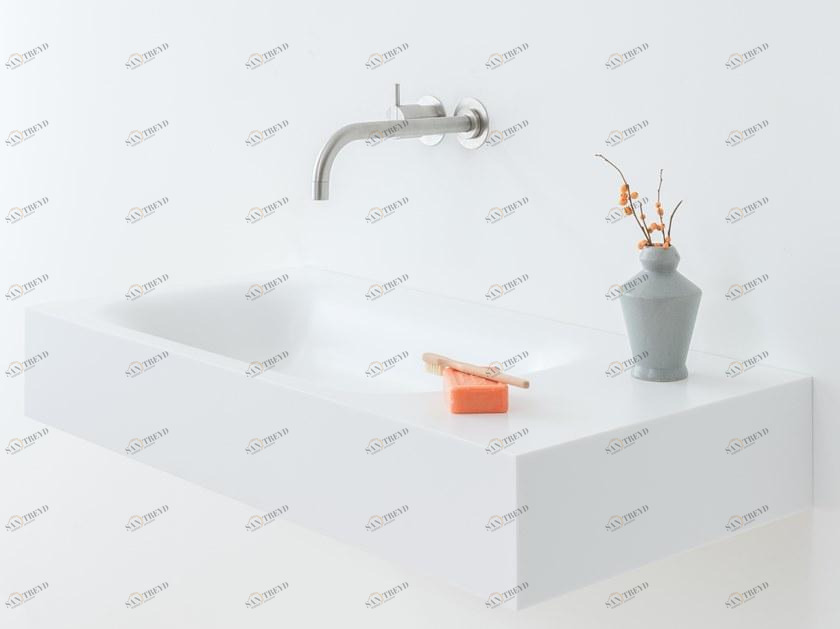 Подвесная раковина настенная овальная Not Only White BLEND белая sun-id-1386561