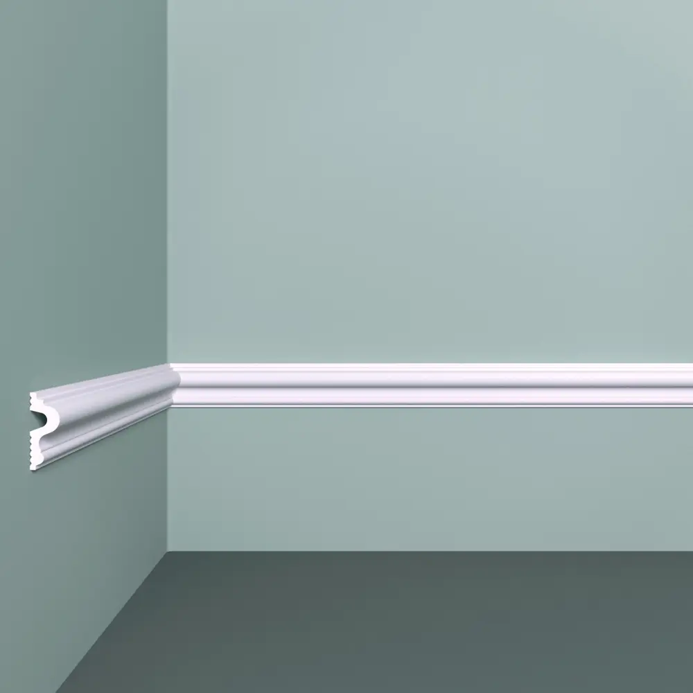 Молдинг потолочный полистирол ударопрочный Bello Deco XPS М 26 белый 9x24x2000 мм STLM-2020802